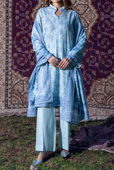 PANSY - Printed Unstitched Khaddar Suit (3 Piece) 3138
